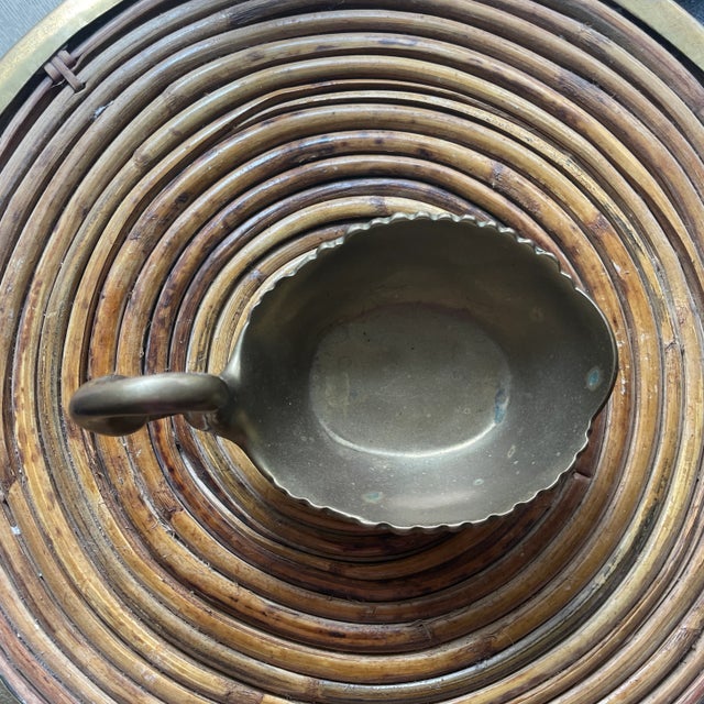 Brass Swan Catchall For Sale - Image 4 of 7