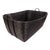 Artifacts Saboga Home Everything Basket with Hoop Handles in Black, Large For Sale