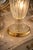 Mid 20th Century Vintage Cut Crystal Table Lamp With Brass Bases – 13.5” Tall - a Pair For Sale - Image 5 of 10