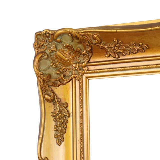 Large Baroque Style Gilt Pine Frame For Sale - Image 11 of 14