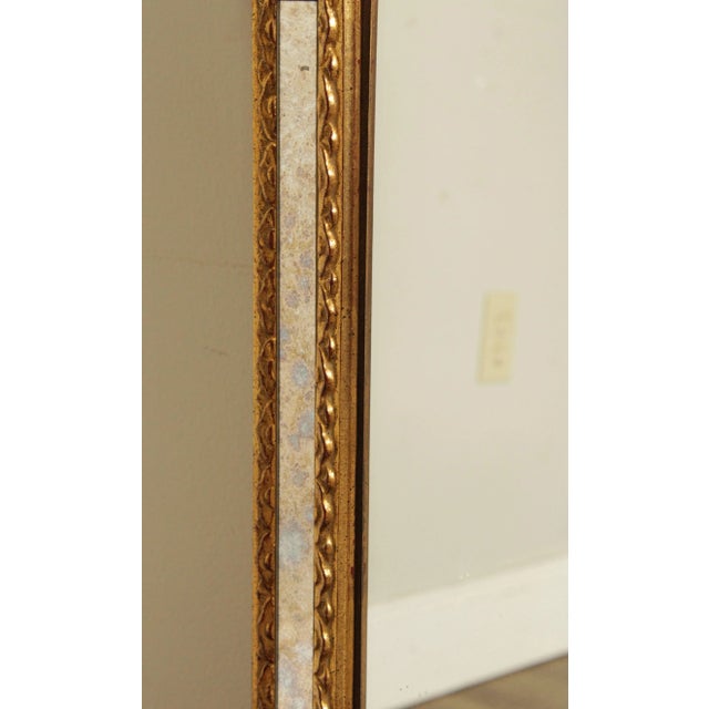 LaBarge Italian Rococo Style Giltwood Carved Wall Mirror For Sale - Image 10 of 13