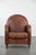 We are offering this beautiful art deco design armchair made of cowhide leather in English style with a beautiful rounded...