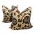 Custom Namay Samay Talbot Pillows With Contrast Russet Colored Welt - A Pair For Sale
