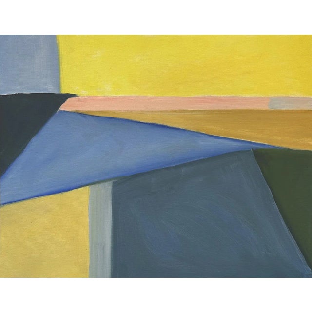 2020s Set of 6 Abstract Multicolor Paintings in Oil by Christine Frisbee For Sale - Image 5 of 10