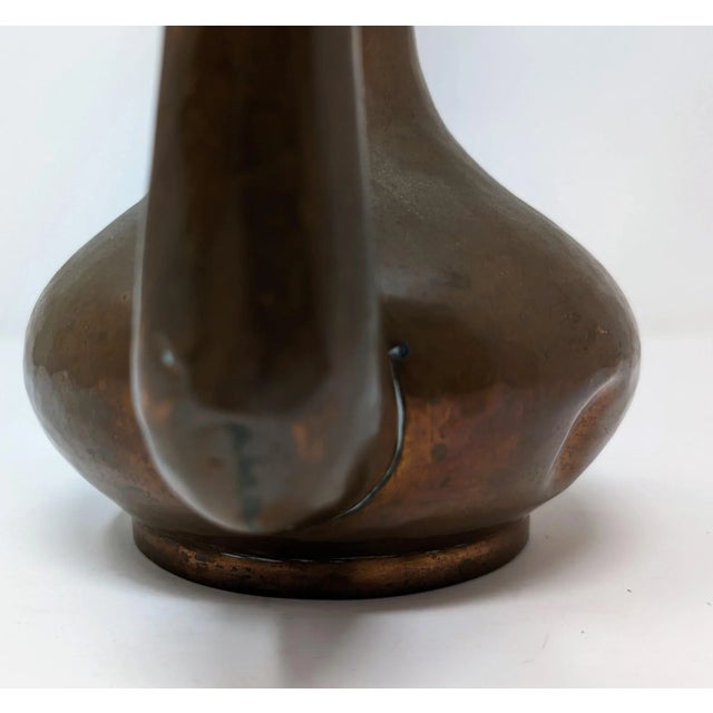 Vintage Copper Tea Pot Pitcher - Beautiful Patina For Sale - Image 10 of 13