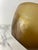 Vintage Arcopal France “Volcan” Frosted Amber Opaline Art Glass Bowl For Sale In Seattle - Image 6 of 12