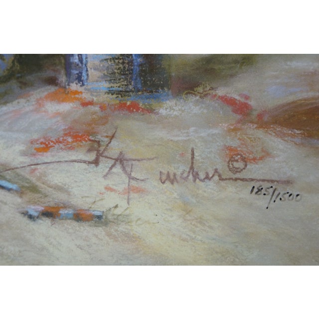 Kathryn Fincher the Dream Keepers American Flag 911 Tribute Lithograph Print 34" For Sale - Image 10 of 13