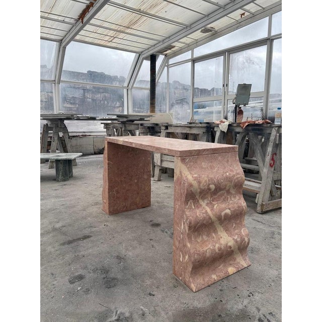 Sculptural Stone Desk by My Habitat Design For Sale - Image 9 of 10
