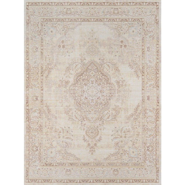 Momeni Isabella Alisha Ivory 7'10" X 10'6" Area Rug For Sale