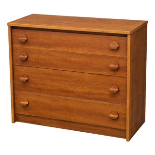 Stag Cantata Teak Chest of Drawers Ron Carter 1960s from Stag For Sale