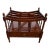Vintage Columbia Manufacturing Co. Canterbury Book and Magazine Rack For Sale