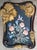 Italian Exquisite Pietra Dura (Pietra Dure) Rendition of Flowers, Birds, Butterflies, Framed With Lovely Shaped Wood Frame With Molded Flowers, by N. Luedtke For Sale - Image 3 of 15
