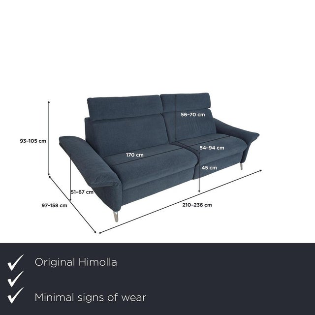 This stylish Himolla Planopoly sofa combines modern design with exceptional seating comfort and innovative functionality....