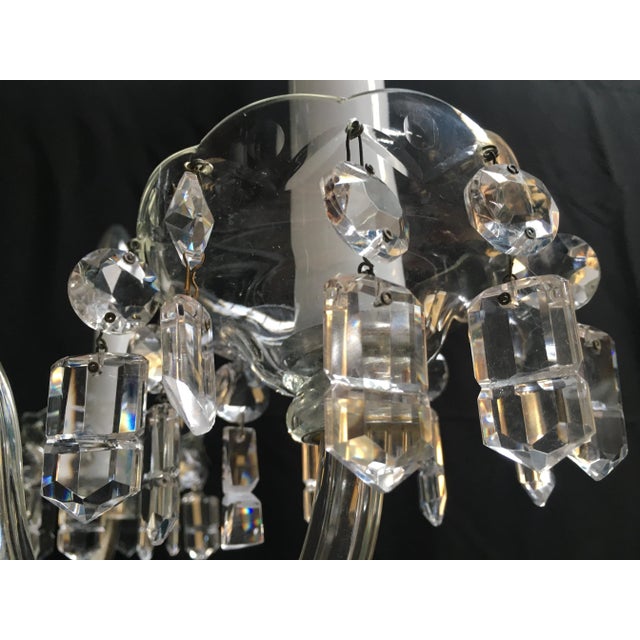Bohemia Crystal Chandelier, 1970s For Sale - Image 11 of 18