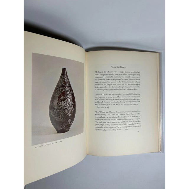Gertrud and Otto Natzler Tall Cylindrical Bottle, 1968 - 2 Pieces For Sale - Image 15 of 18