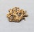 Circa 1972-4 goldtone coral with bumps textured brooch with security clasp. Marked "NAPIER©" on the back. Measures: 1 1/2...