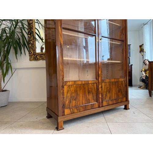 Antique Biedermeier Display Cabinet For Sale - Image 16 of 18