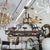 Metal Rectangular Wrought Iron Chandelier For Sale - Image 7 of 12