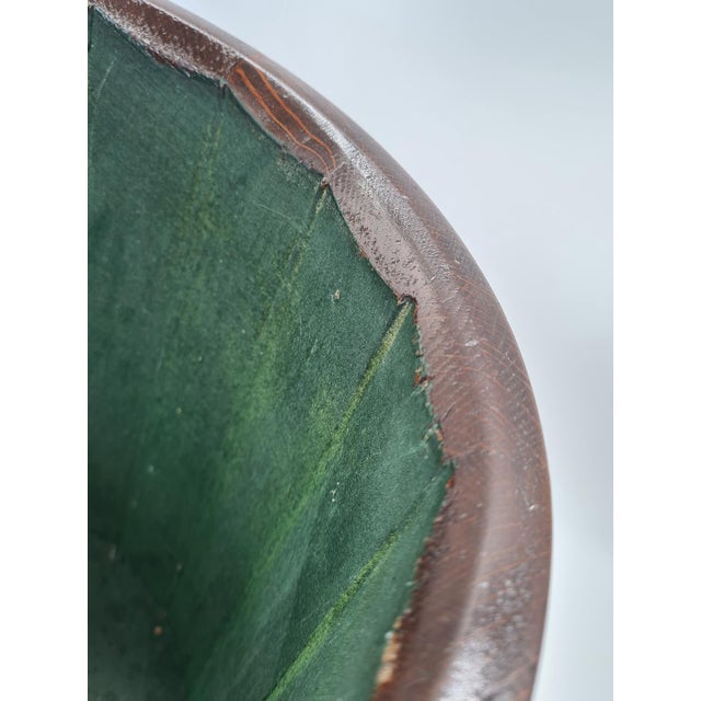1970s Vintage Wooden Container with Chain, 1960s For Sale - Image 5 of 11