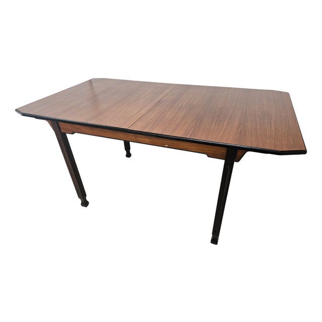 Vintage Extendable Walnut Table, 1970 For Sale