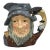 Vintage 1954 Royal Doulton Rip Van Winkle D6438 Porcelain Toby Character Jug Mug For Sale