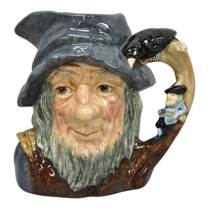 Vintage 1954 Royal Doulton Rip Van Winkle D6438 Porcelain Toby Character Jug Mug