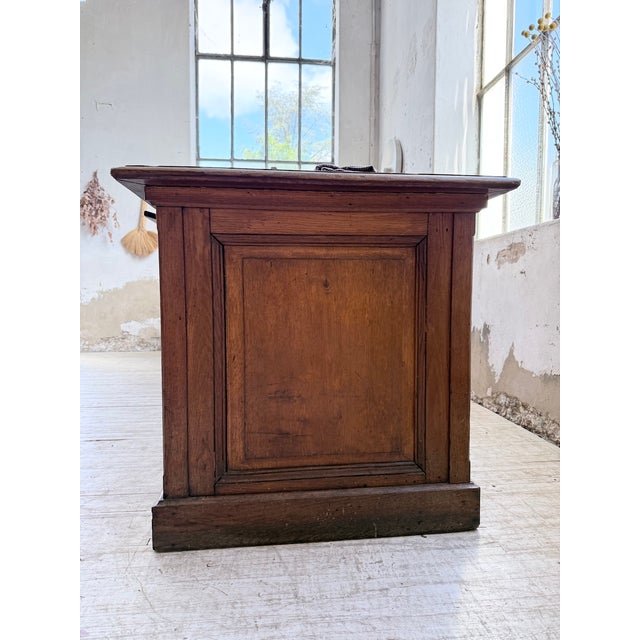 Oak Silk Counter, 1900s For Sale - Image 9 of 18