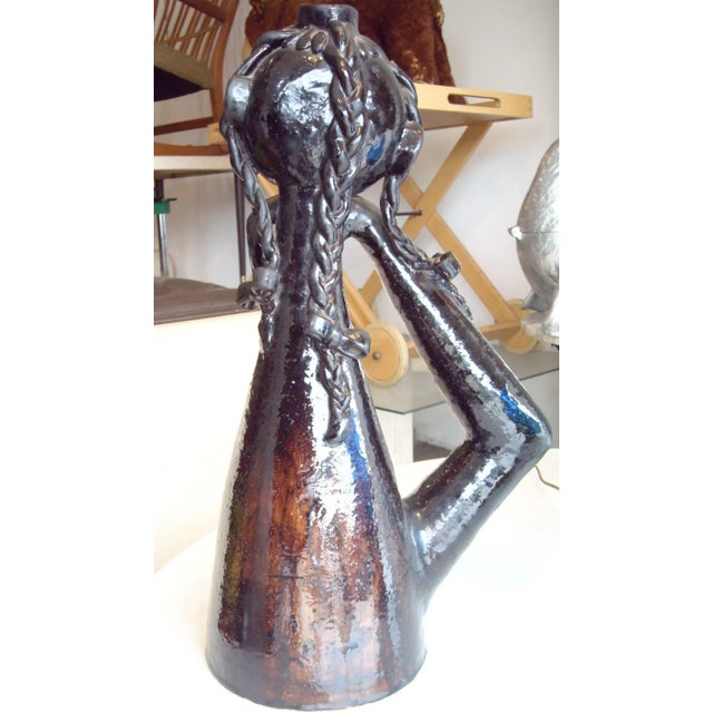 Nice and large Ceramic vase , y C.A.S Vietri.