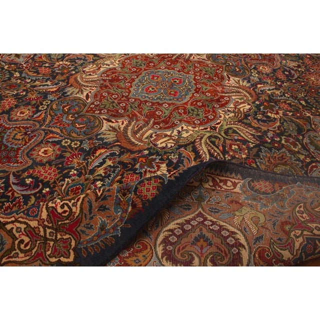 Middle Eastern Hand-Knotted Rug For Sale - Image 9 of 10
