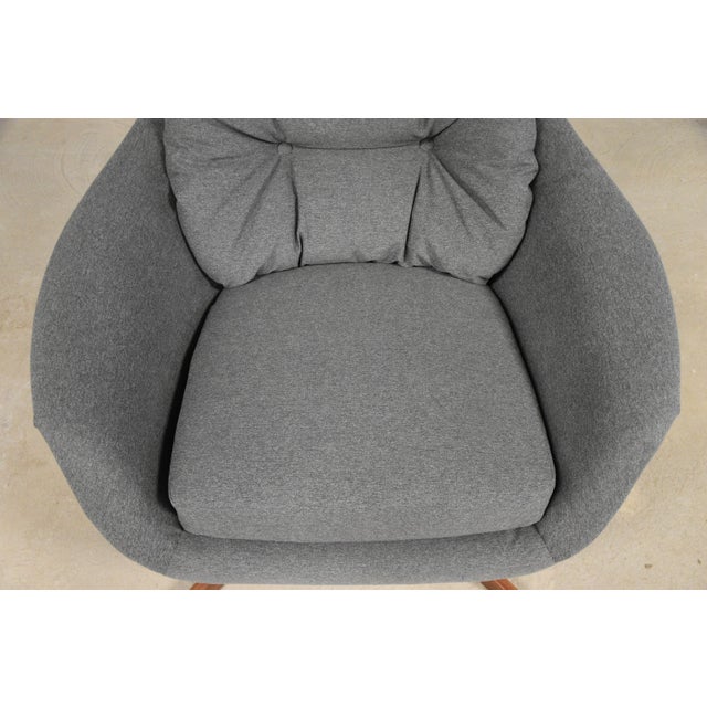 1960s Selig Egg Swivel Lounge Chair For Sale - Image 9 of 9