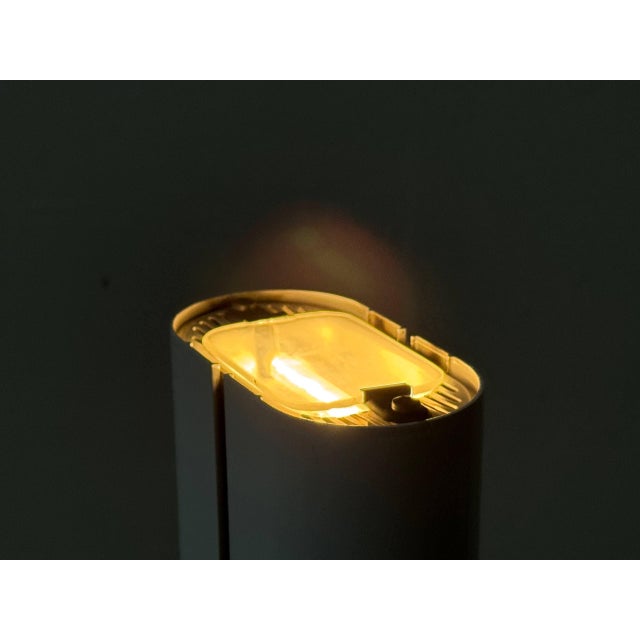 White Megaron Floor Lamp in White by Gianfranco Frattini for Artemide, 1970s For Sale - Image 8 of 18