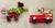 Two whimsical Tropicsl Florida Christmas Ornaments Flamingo and Crocodile. Handpainted