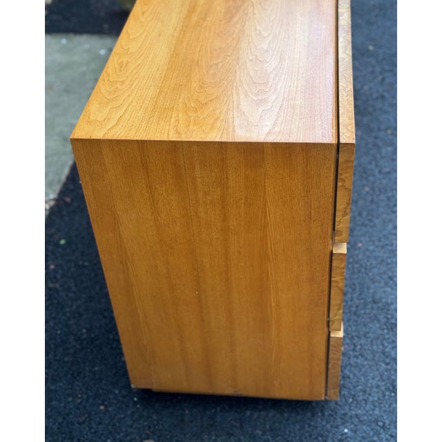 Mid-Century Modern 1970s Mid Century Modern Burl Wood Dresser by Lane For Sale - Image 3 of 12