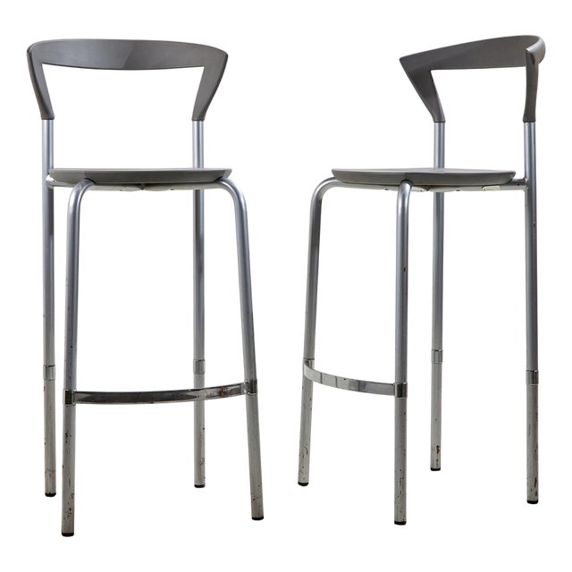 Set of Opus Bar Stools by Pelikan Design for Bent Krogh For Sale