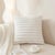 White Pillow 24 x 24 Shar Pei White - Down Alternative Insert For Sale - Image 8 of 11