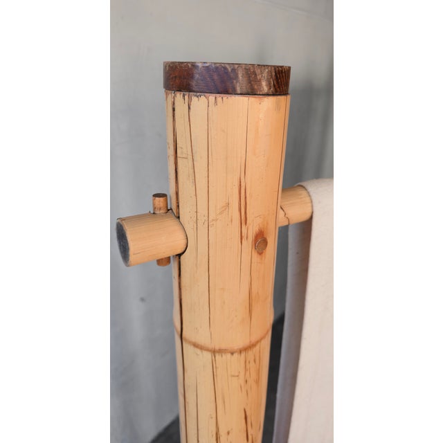 Wood 1970s Oversized Bamboo Room Divider For Sale - Image 7 of 8