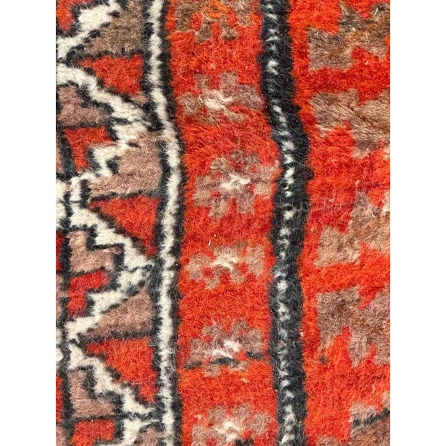 Turkmen Baluch Rug, 1950s For Sale - Image 12 of 18