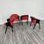 Modern Chairs in Lacquered Wood and Fabric from Pozzi & Verga, 1970s, Set of 4 For Sale - Image 14 of 18