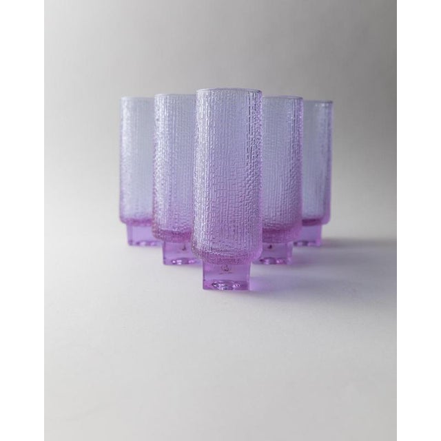 Vintage Drinking Glasses, 1970s, Set of 6 For Sale - Image 5 of 11