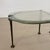 Metal Wrought Bronze and Glass Coffee Tables by Lothar Klute, 1980, Set of 2 For Sale - Image 7 of 17