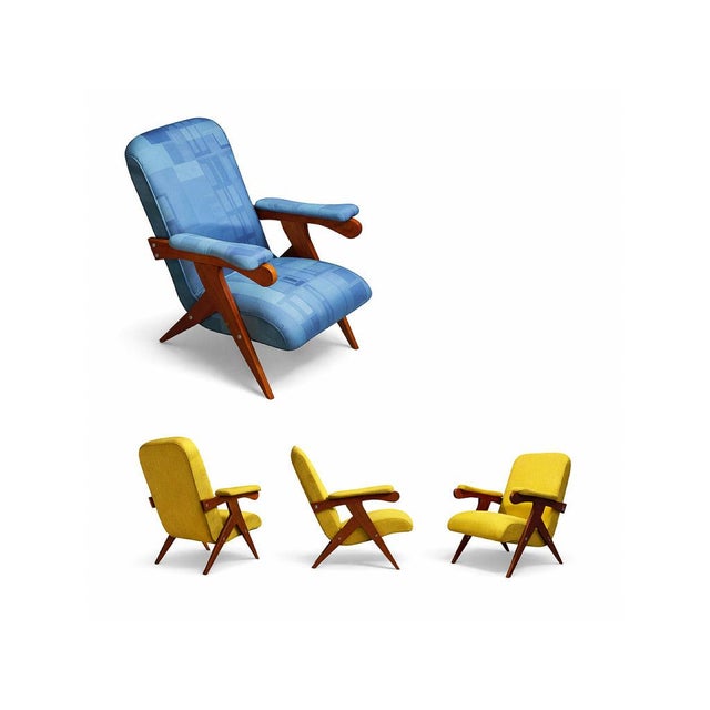 “Z” Armchair in Pau Marfim Wood & Bouclé by José Zanine Caldas, Brazil, 1950s - Lot 376 For Sale - Image 11 of 11