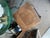 Wood Vintage Stool in Chestnut, 1940s For Sale - Image 7 of 9