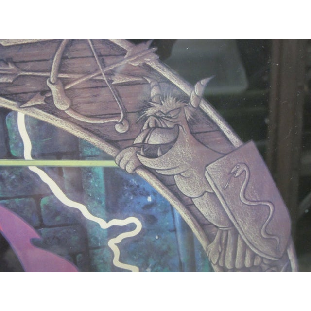 Walt Disney Maleficent 'You Want What Size!' Sleeping Beauty Ooak Display Print For Sale - Image 15 of 17