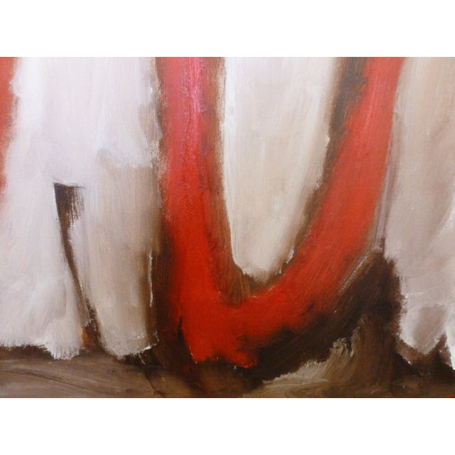 Abstract Expressionism "Vibing" Large Contemporary Abstract Expressionist Oil Painting For Sale - Image 3 of 3