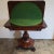Wood Antique English Victorian Rosewood Game Table With Lion Paw Feet For Sale - Image 7 of 11