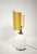 White Ceramic Table Lamp with Embossed Shell Motifs, 1960s For Sale - Image 9 of 18