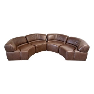 Modular Cosmos DS 28 Sofa by Ulbald Klug & De Sede, 1970s, Set of 4 For Sale