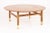 Founders Furniture Company Mid Century Walnut and Brass Round Coffee Table For Sale - Image 12 of 12