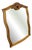 Vintage French Style Carved Wall Mirror For Sale