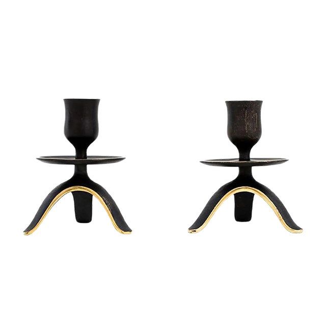 Austrian Candleholders from Hertha Baller, 1950s, Set of 2 For Sale